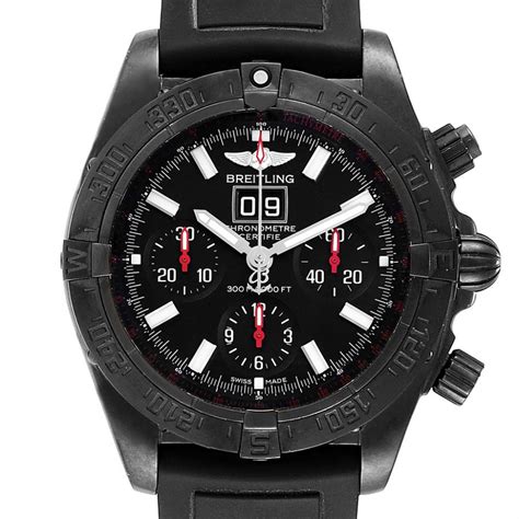 breitling blackbird blacksteel limited edition m44359|breitling m44359.